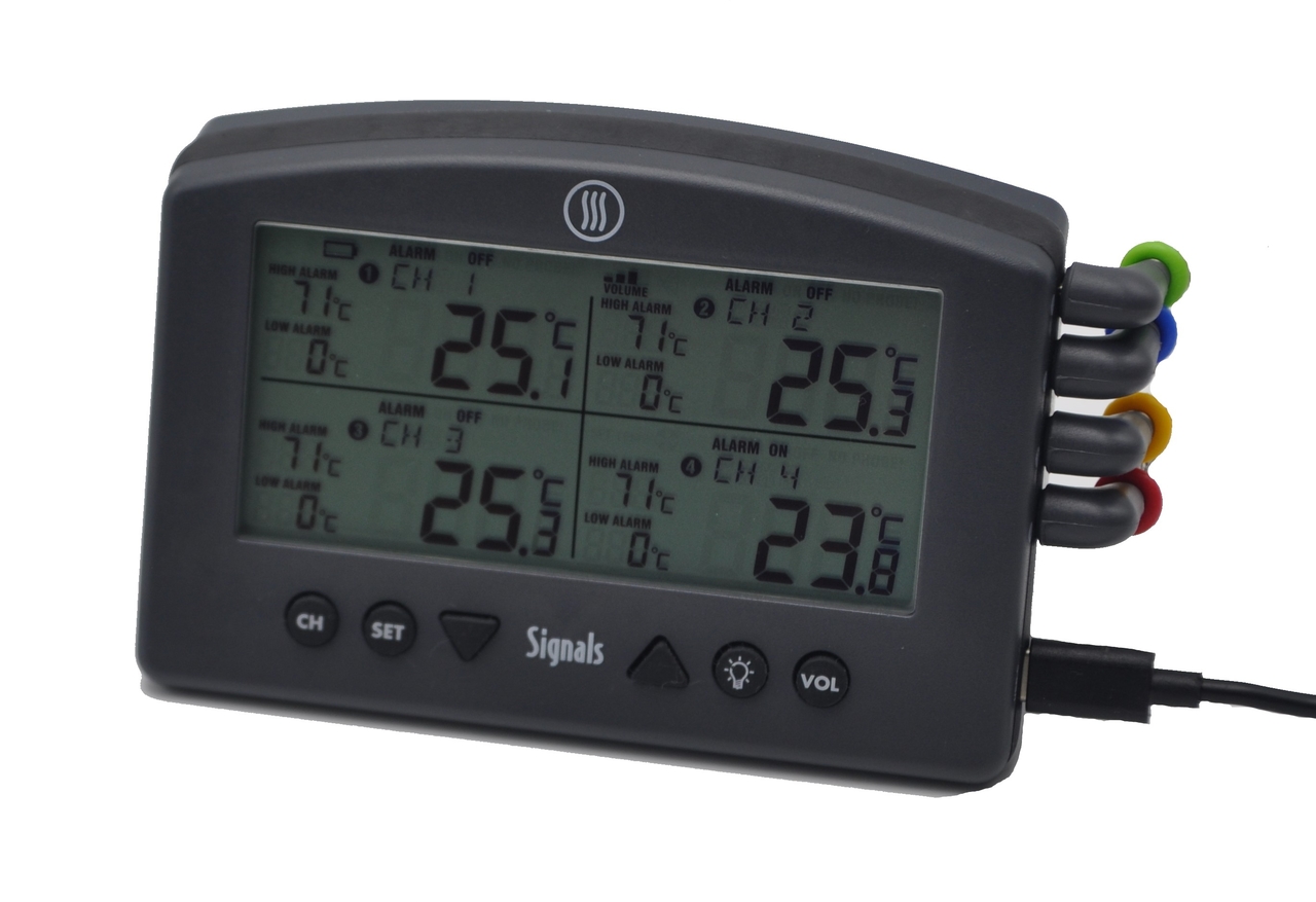 Signals BBQ Alarm Thermometer with Wi-Fi and Bluetooth® Wireless